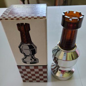AVON THE ROOK II CHESS PIECE DECANTER WILD COUNTRY AFTER SHAVE 3 FL. OZ.
